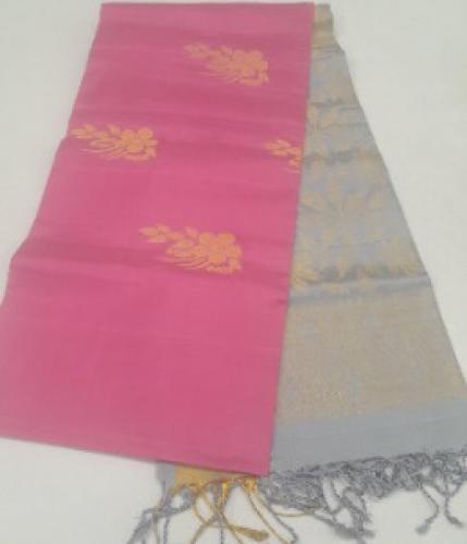 SOFT SILK SAREE WITH BLOUSE